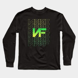 nf logo green Long Sleeve T-Shirt